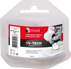 Сверло алмазное DIAM 120x35xМ141