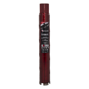 Коронка алмазная по бетону DIAM САСС 62x450х4x1,1 4UNC Extra Line Titan_1