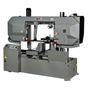 Ленточнопильный полуавтоматический станок JET HBS-2028DAS с прижимом - Айронтех