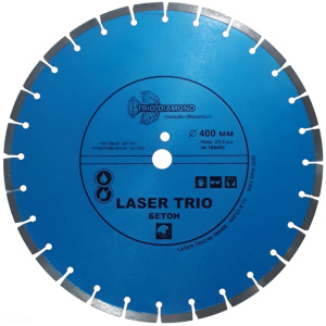 Диск алмазный отрезной TRIO-DIAMOND 400x25.4 Laser Trio Бетон_1