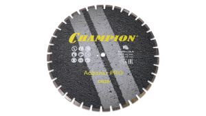 Диск алмазный по асфальту Champion PRO 600 25,4 10 4,7 Asphafight