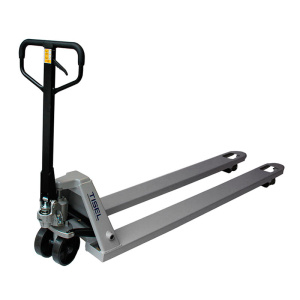 Гидравлическая тележка с удлиненными вилами TISEL T20-20 (г/п 2000 кг, 2000х540) - Айронтех