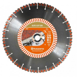 Алмазный диск HUSQVARNA ELITE-CUT S35 (S1435) 350-25,4 (5798115-20) - Айронтех