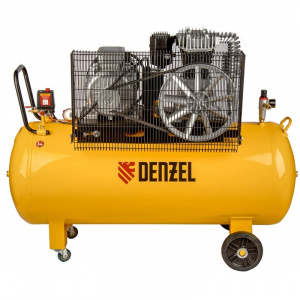 Компрессор Denz DR5500/300, масляный ременный, 10 бар, производительность 850 л/м, мощность 5.5 кВт  - Айронтех