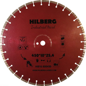 Диск алмазный Hilberg Industrial Hard 450 мм_1