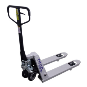 Гидравлическая тележка Tisel  T25-10 с короткими вилами - Айронтех