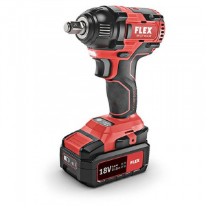 Дрель-шуруповерт ударная аккумуляторая FLEX IW 1/2'''' 18.0-EC/ 2.5Set (двухскоростная) - Айронтех