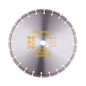 Диск алмазный по бетону Champion L 350 25,4 10_1