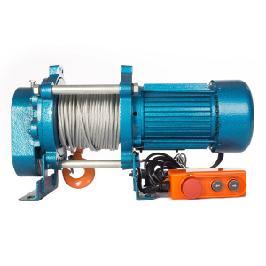Лебедка TOR CD-500-A (KCD-500 kg, 380 В) с канатом 40 м (алюминиевый корпус)_1