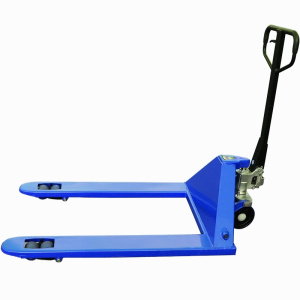 Тележка гидравлическая 2500 кг 1220х685 мм TOR RHP(BF) широковильная (полиуретан.колеса) - Айронтех