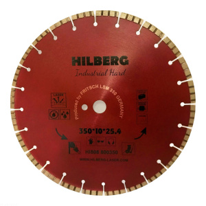 Диск алмазный Hilberg 350x25,4 мм Industrial Hard_1