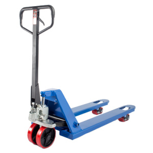 ележка гидравлическая узковильная 2500 кг 800x450 мм полиуретановые колеса TOR RHP - Айронтех