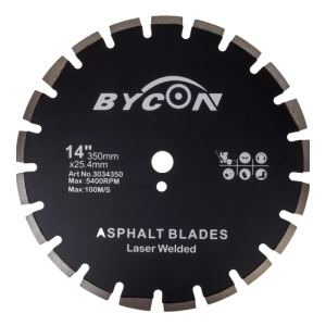 Диск алмазный сегментный BYCON LASER ASPHALT D350 мм_1