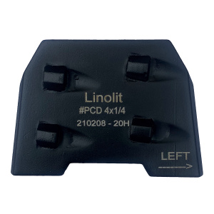 Коронка алмазная пад Коготь Linolit PCD4x1 4 MB_LN LEFT левый_1
