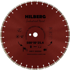 Диск алмазный Hilberg Industrial Hard 500x25.4_1