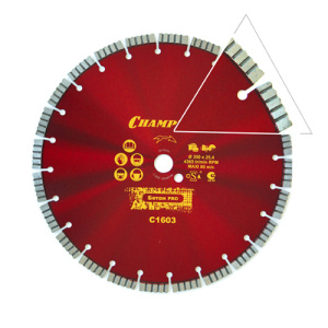 Диск алмазный по бетону Champion PRO 400 25,4 12 Concrete Crunch_1