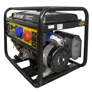 Генератор Huter DY9500LX-3 PRO-электростартер (380В 220В)_1