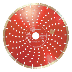 Диск алмазный отрезной сегментный Trio Diamond Grand hot press 300 мм_1