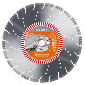 Алмазный диск VARI-CUT S45 (VN45) 350-25,4 HUSQVARNA 5798174-20 /5430672-42 (бетон, ж/бетон, кирпич) - Айронтех