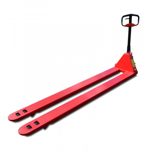Длинновильная гидравлическая тележка OXLIFT OX 50-L1500 1,5 м 5000 кг - Айронтех