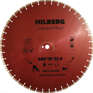 Диск алмазный Hilberg Industrial Hard 600 мм_1