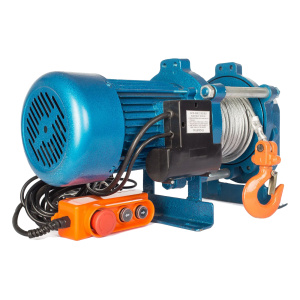 Лебедка TOR CD-500-A (KCD-500 kg, 380 В) с канатом 40 м (алюминиевый корпус)_2