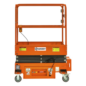 Подъемник ножничный несамоходный SMARTLIFT SJY-0.3-3 (г/п 300 кг; 220В; 3 м) - Айронтех