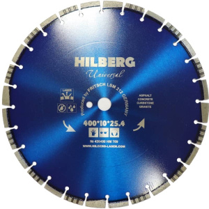 Диск алмазный Hilberg Universal Laser 400 мм_1