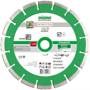 Диск алмазный Distar 1A1RSS/C3-W 230x2,6/1,8x10x22,23-16 Premier - Айронтех