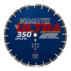 Диск сегментный DIAMASTER Laser ULTRA 350x25,4 20x24z_1
