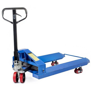 Тележка гидравлическая 1000 кг 1150 мм XILIN BFJ для рулонов (полиуретановые колеса) - Айронтех