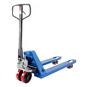 Тележка гидравлическая 2500 кг 1150 мм TOR AC(V) (полиуретановые колеса) - Айронтех