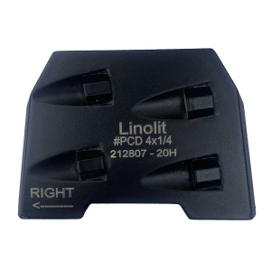 Коронка алмазная пад Коготь Linolit PCD4x1 4 MB_LN RIGHT правый_1
