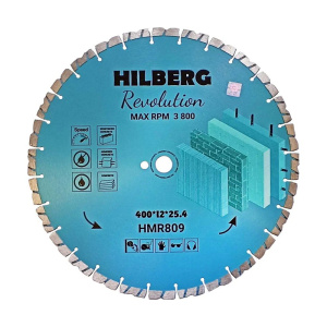 Диск алмазный отрезной Hilberg Revolution HMR809 400x25,4x12 мм_1