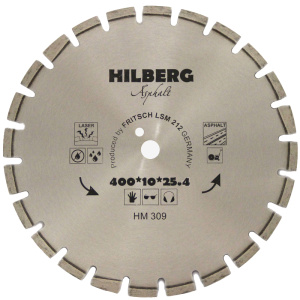 Диск алмазный Hilberg Laser 400 мм_1