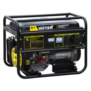 Генератор Huter DY11000LX-3-электростартер (380В)_1