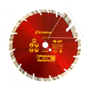 Диск алмазный Champion универсальный ST 230/22,23/12 Fast Gripper  - Айронтех
