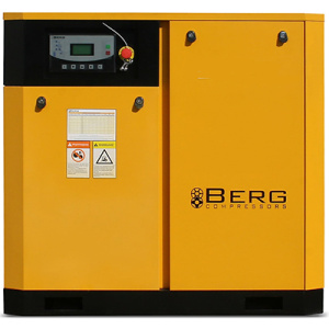 Винтовой компрессор BERG ВК-18.5Р-Е, 12 бар (IP23) с ременным приводом_1