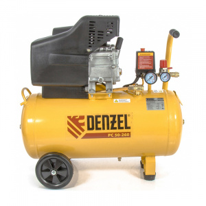 Воздушный компрессор DENZEL PC 50-260, 1,8 кВт, 260л мин, 50л, 10 бар_1