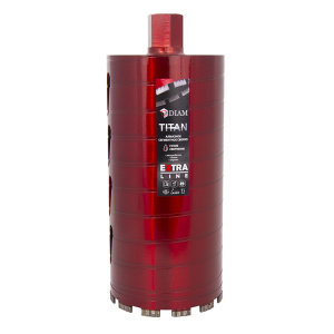 Коронка алмазная по бетону DIAM САСС 152x300х6x1,1 4UNC Extra Line Titan_1