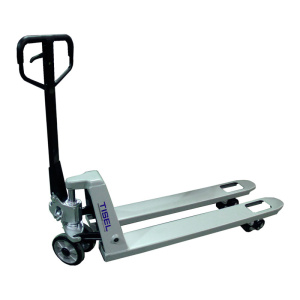 Гидравлическая тележка TISEL T25B450 узкие вилы - Айронтех