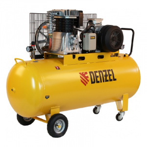 Компрессор воздушный DENZEL BCI5500-T/270, 5.5 кВт, ременный привод, 270 литров, 850 л/мин - Айронтех