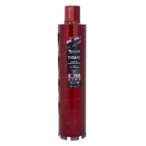 Коронка алмазная по бетону DIAM САСС 82x300х4x1,1 4UNC Extra Line Titan_1