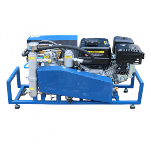 Компрессор высокого давления FROSP КВД 100/300Д (Loncin G160F, 100л/мин, 300бар, 4,1кВт) - Айронтех
