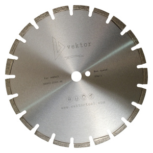 Диск алмазный для швонарезчика VEKTOR VFS-350 (А В) 350 мм (асфальт)