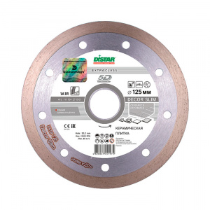 Алмазный круг Distar 1A1R Decor Slim 5D d 125 мм (керамическая плитка, керамогранит) - Айронтех
