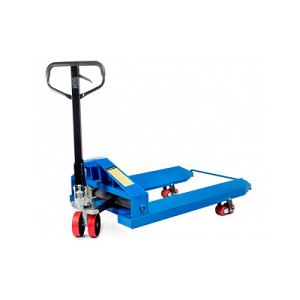 Тележка гидравлическая для рулонов 2500 кг 1150х850 мм полиуретановые колеса TOR ZT - Айронтех