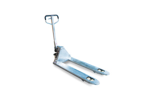 Тележка гидравлическая с весами 2000 кг 1150 мм полиуретановые колеса TOR CBY-CW2 (серия Z) - Айронтех