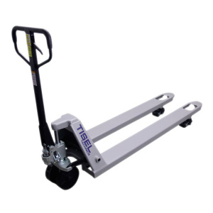 Гидравлическая тележка с удлиненными вилами TISEL T20-18 (г/п 2000 кг, 1800х540) - Айронтех