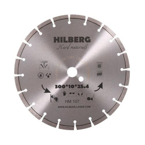 Диск алмазный Hilberg Hard Materials Laser 300 мм_1